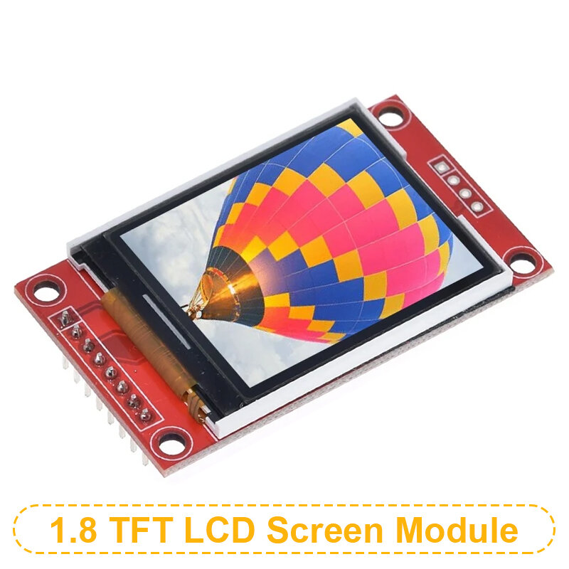 TZT 1.8 Inch TFT LCD Module Màn Hình LCD Module SPI Nối Tiếp 51 Trình Điều Khiển 4 IO Lái Xe TFT Độ Phân Giải 128*160 Cho Arduino