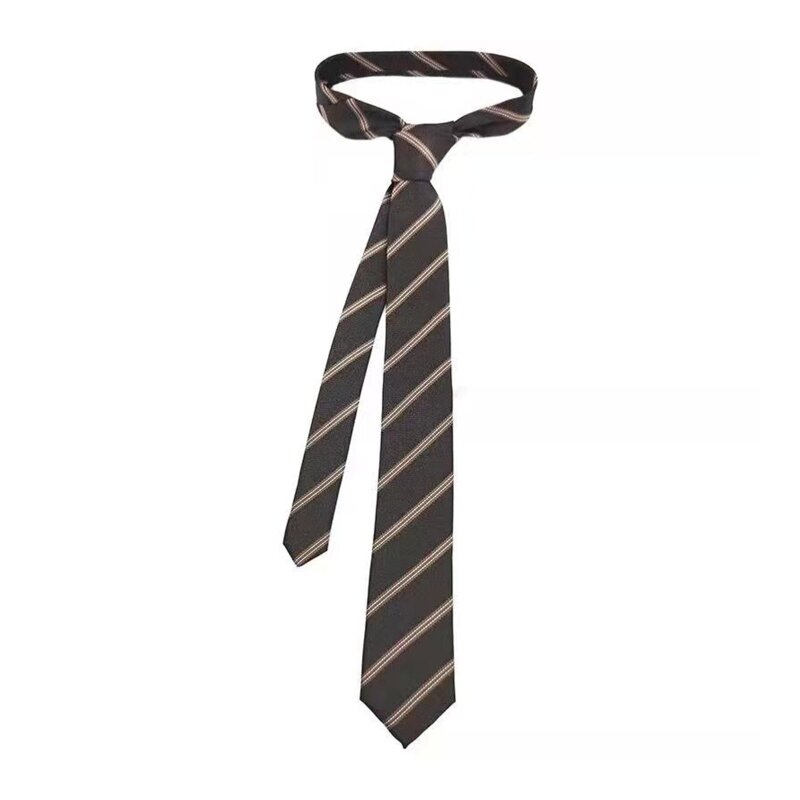 Cravate fine avec nœud papillon pour homme, accessoire décoratif, Long et décontracté, à la mode, uniforme JK