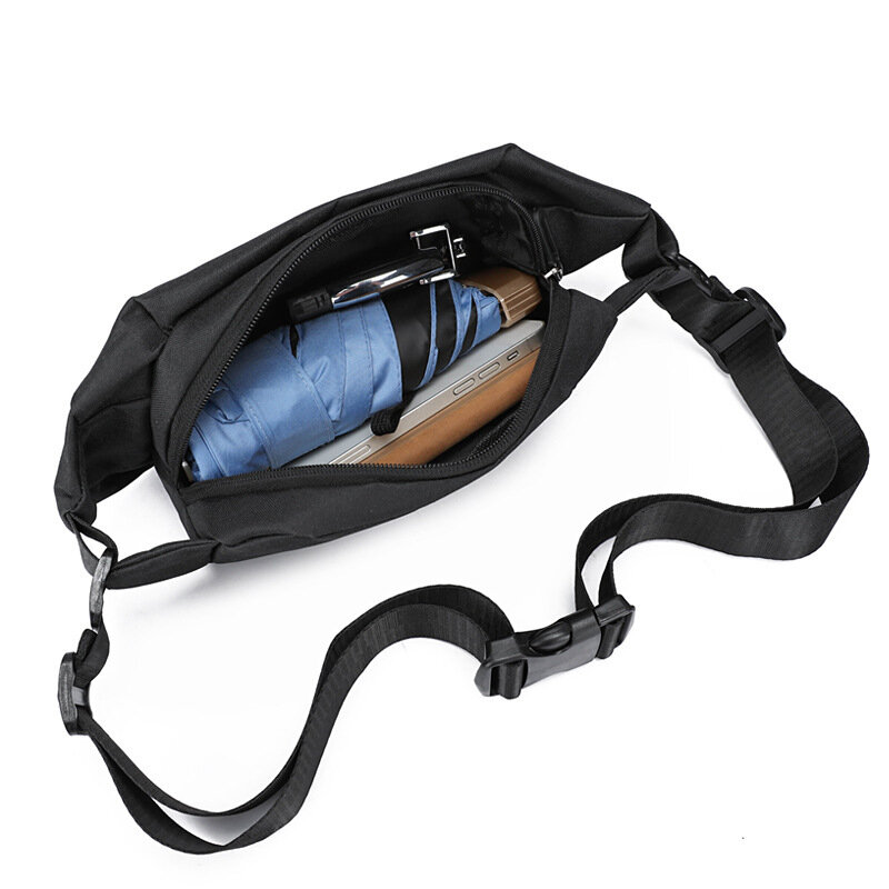 Outdoor Men Pouch Sports Chest Bag Fashion Design Crossbady bag Shoulder bag 2024 Slim Waterproof Chest bag
