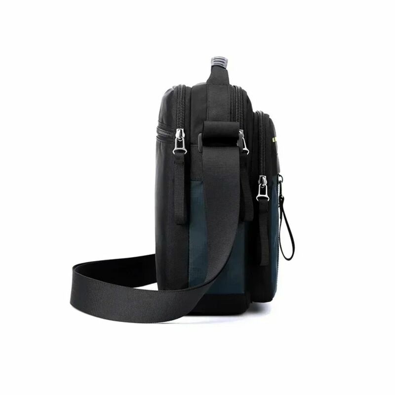 Oxford Shoulder Bags New Large Capacity Solid Color Messenger Bags Bussiness Handbags Men