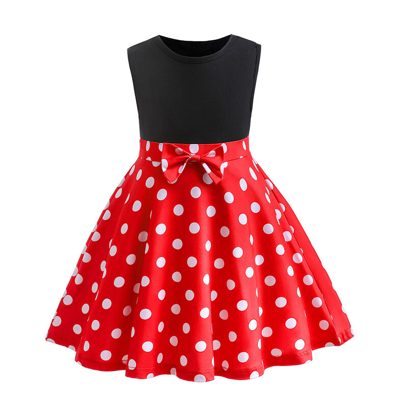 Disney vestido de princesa de Mickey Mouse para niñas, disfraz de Rapunzel, sirena, Ariel, fiesta de cumpleaños, ropa Aurora, 2-8T