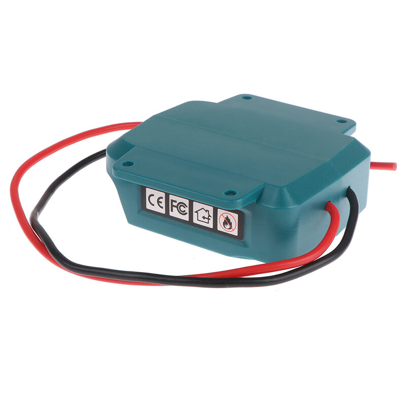 Adaptador de batería para Makita, convertidor de batería de iones de litio de 18V, BL1860, salida DIY, 1 unidad
