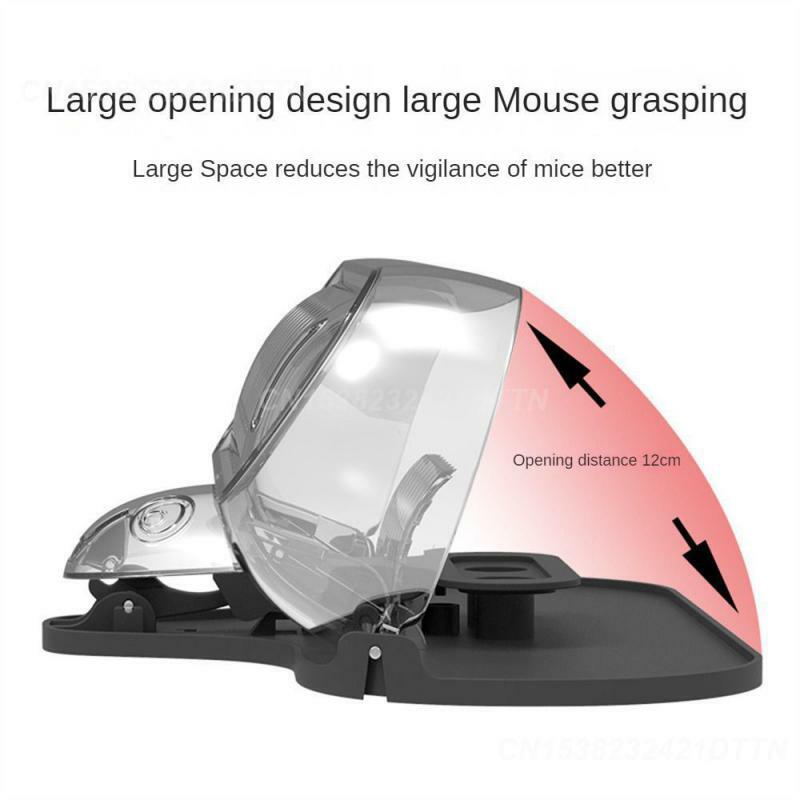 Mouse sisi akrilik otomatis, gesper magnetik untuk rumah, kantor, katering, Hotel