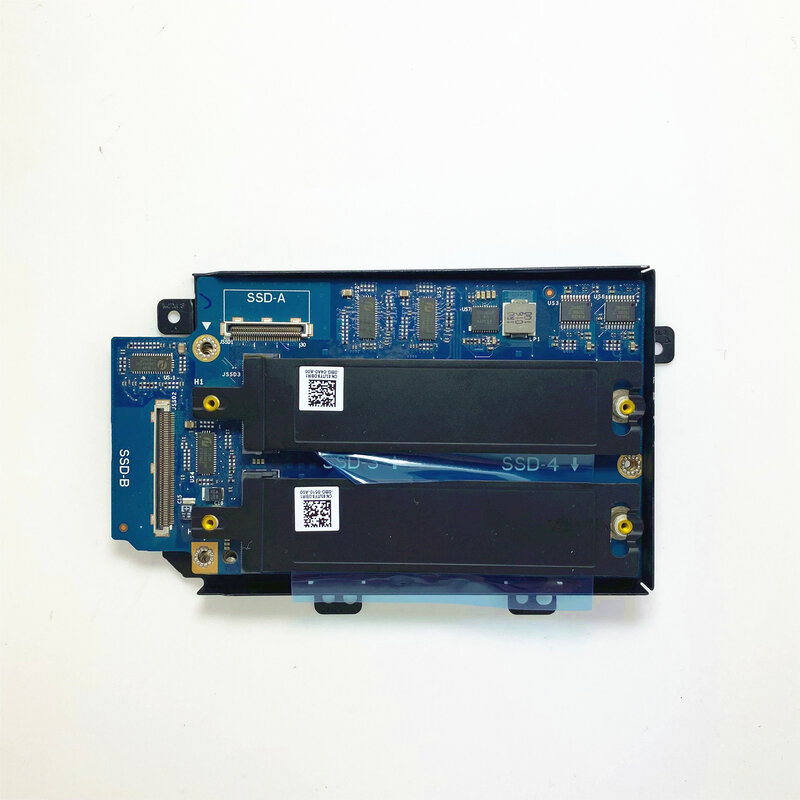 Dell Alienware Area-51m R2 2.5 인치 to 더블 M.2 SSD 보드 브래킷 방열판 케이블 수트 OK, 2JH8P, 3JTF8, D3P25, R24Y6, 5F1WR, 신제품