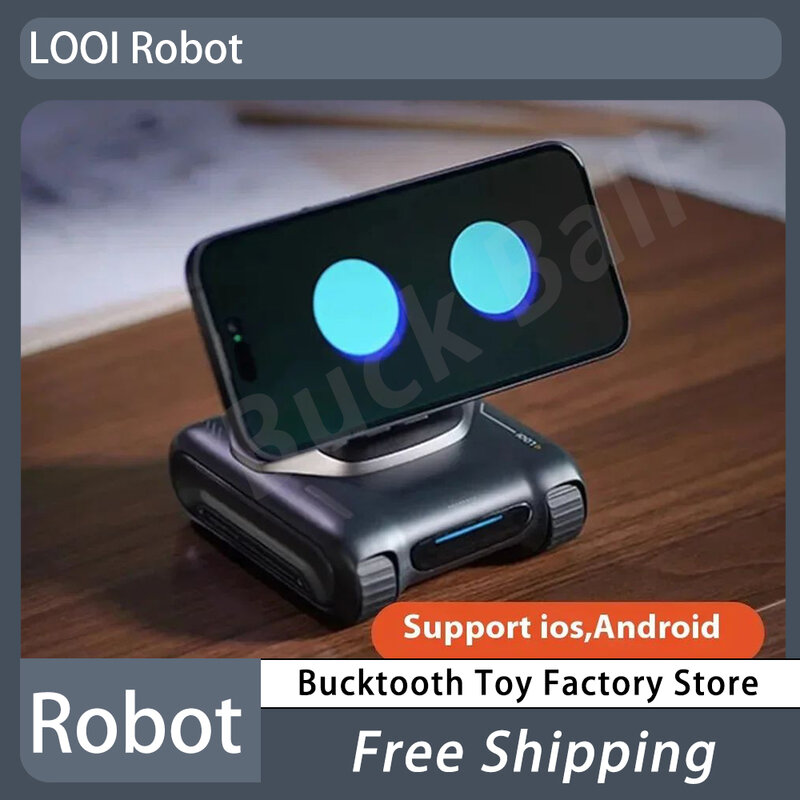 Inteligente LOOI Robot Pet, Eletrônico Acompanhar, Interação Emocional, VirtualAi AI GPT, Puzzle Robot, Presente para Criança, Novo