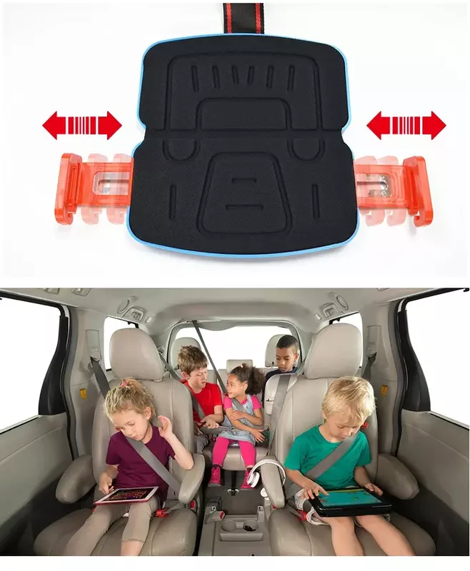 Ifold tragbare Baby autos itz Sicherheits kissen Reisetasche faltbare Kinder autos itze Gurt der Greifer und Go Booster