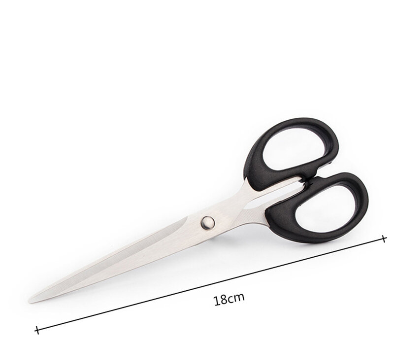 New Stainless Steel Scissors Multi-purpose Paper Cuttings Tools Office Student School Supplies Household Cutter Stationery