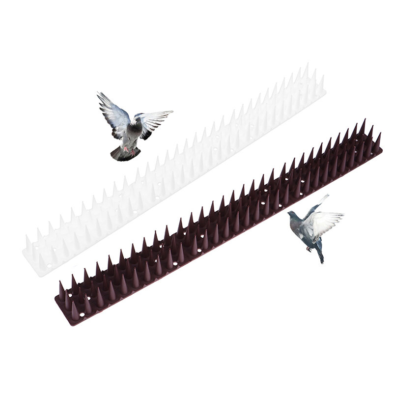 1 pc Kunststoff Vogel Spike Wandzaun Spikes Hof Vogel Spikes für Anti-Kletter-Sicherheit an Wand Fenster Geländer Gartengeräte
