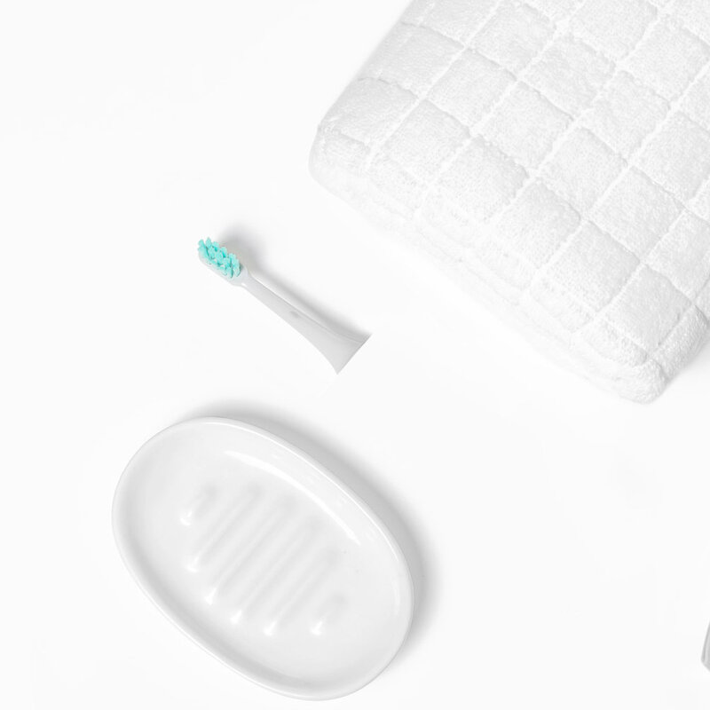 Cabezales de cepillo de dientes eléctrico sónico para Xiaomi Mijia T300 T500, cabezales de repuesto de alta densidad para blanqueamiento Oral 3D ultrasónico