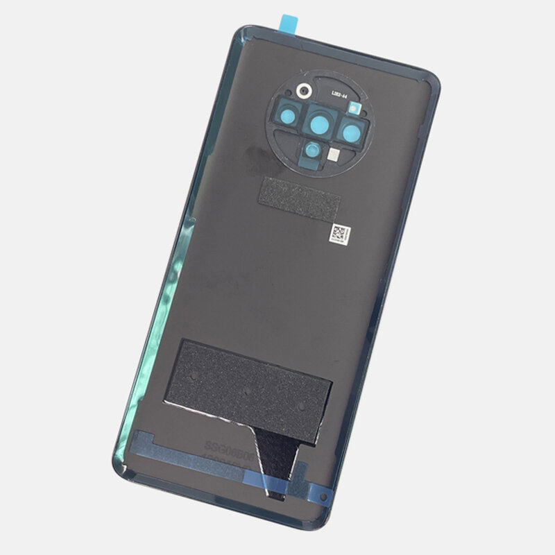 กระจกกอริลลาเดิมสำหรับ OnePlus 7T ฝาครอบแบตเตอรี่ด้านหลังฝาครอบสำหรับ Oneplus7t 1+ กระจกกรอบหลัง7T พร้อมเลนส์กล้องถ่ายรูป