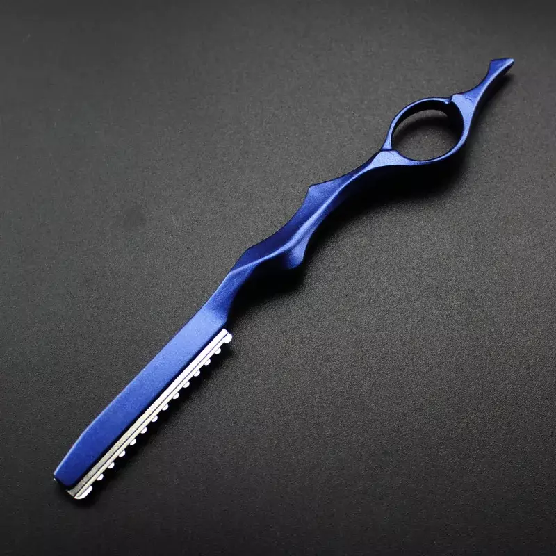Couteau de coupe professionnel en acier inoxydable  rasoir amincissant pour la coiffure  couteau de coupe pour barbier  outils de salon japonais