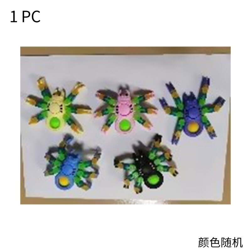 Kleurrijk Fidgets-speelgoed PressureRelease Spinner Stressspeelgoed Autisme Kindervingerspeeltje