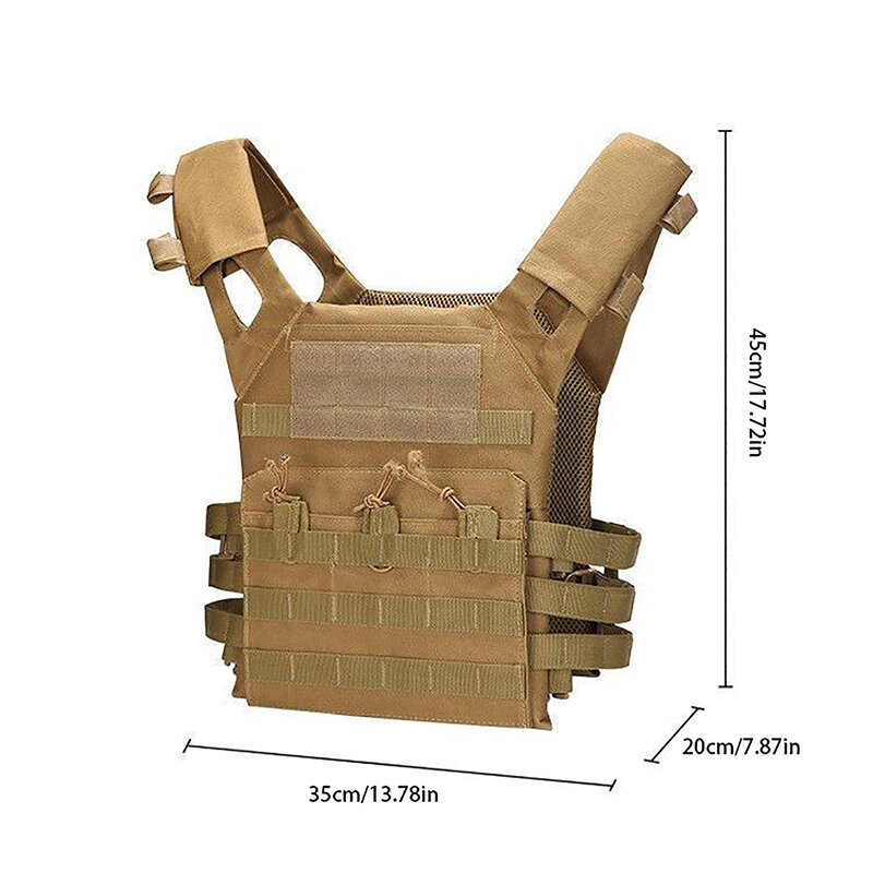 Gilet Body Armor Hunting Carrier accessori softair Combat Camo CS Game Jungle Equipment