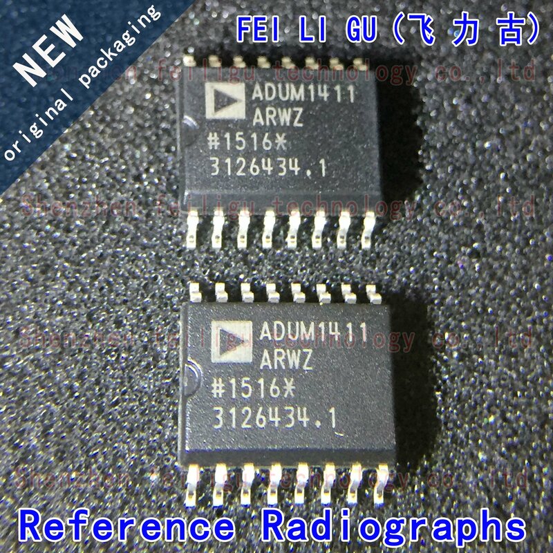100% New Original ADUM1411ARWZ-RL ADUM1411ARWZ ADUM1411ARW ADUM1411 Package: SOP16 Universal Digital Isolator Chip