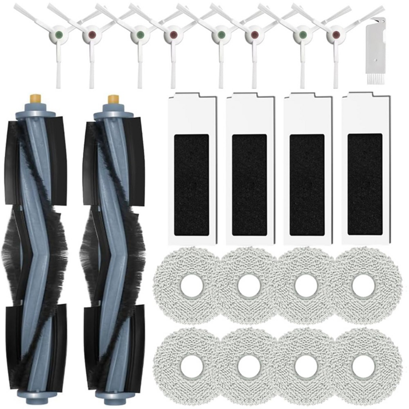 Accessoire Set Voor Ecovacs Deebot T20e Omni/T20 Omni, Rolborstelfilter, Robotstofzuiger Vervangende Onderdelen