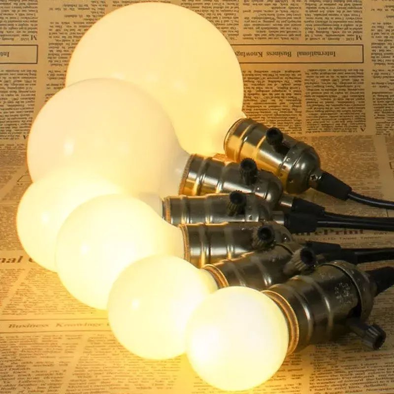 Große LED-Lampe e27 85-265v g80 g95 g125 3w 6w 9w energie sparende globale Licht Lampada Ampulle LED milchige Glühbirne