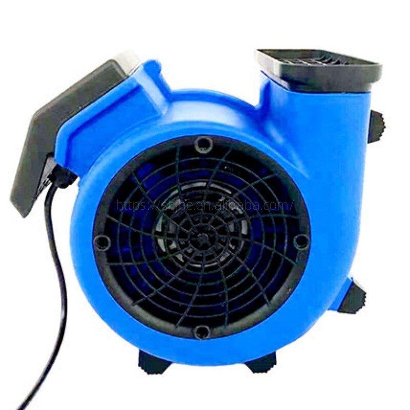 Mini azul ar secador para casa, WC ventilador, piso secador, 150W