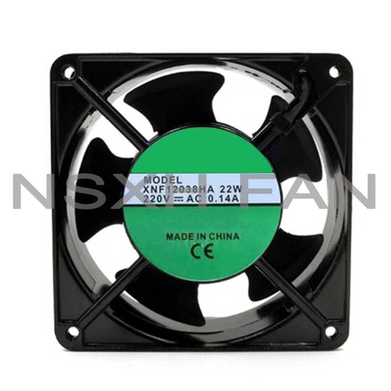 New XNF12038HA 220V 0.14a 12038 12cm Welding Cabinet Cooling Fan