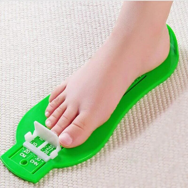 Medidor de medición de pie para niños, herramienta de Regla de medición de zapatos para niños pequeños, accesorios de zapatos para bebés, tamaño de zapatos