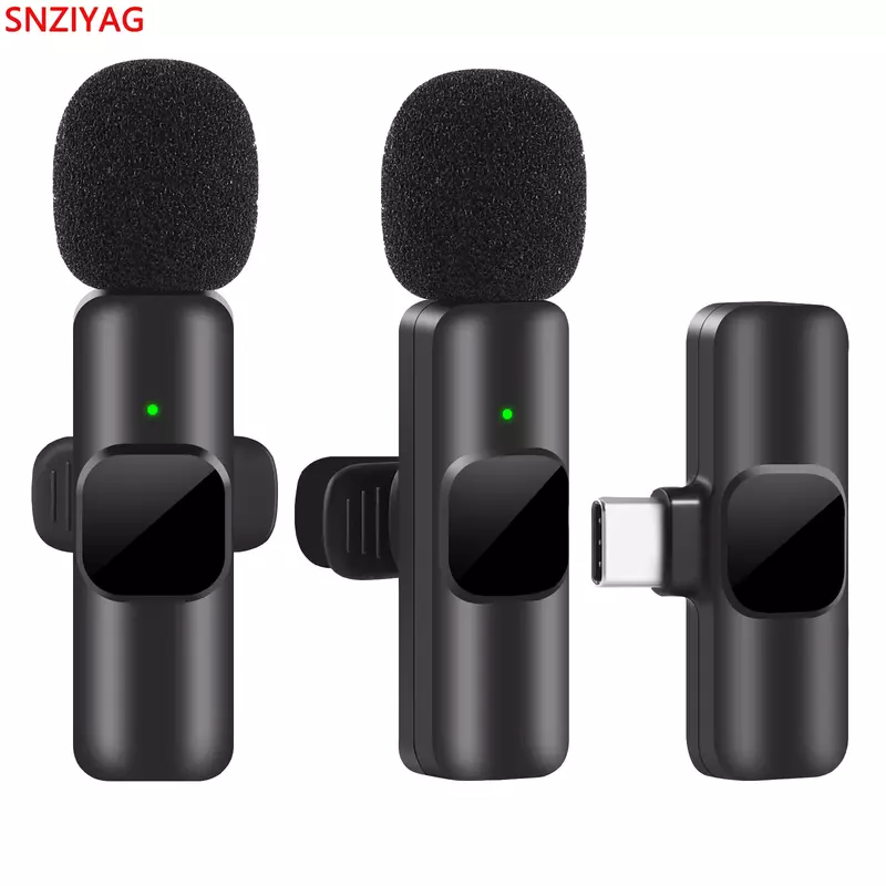 Neues kabelloses Laval ier mikrofon tragbares Audio-Video-Aufnahme-Mini-Mikrofon für iPhone Android Live-Übertragung Gaming-Telefon Mikrofon