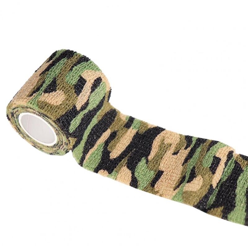 Useful Camouflage Stretch Bandage Tape Lightweight Adhesive Tape Stretch Camouflage Cohesive Bandage for Hiking