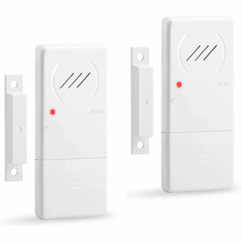 ELECTOP-Wireless Anti-Roubo Frigorífico Alarme, Porta e Janela Alarme, Sensor de abertura, Home Security Alarmes, 90dB