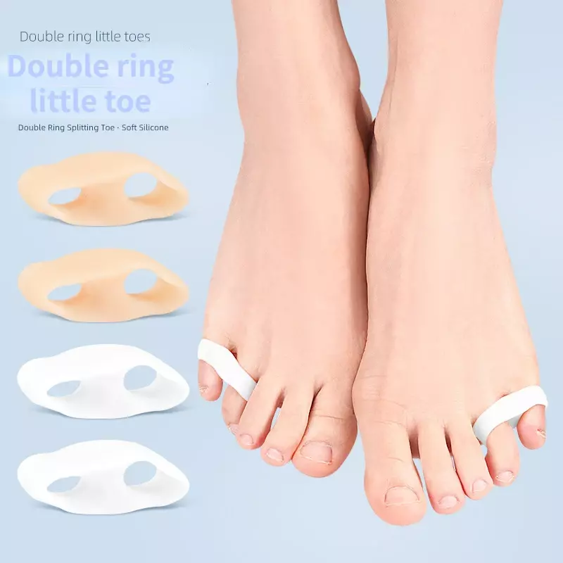 Unisex Small toe valgus separation separator, female large foot bone device, small toe sleeve SEBS pad corrector