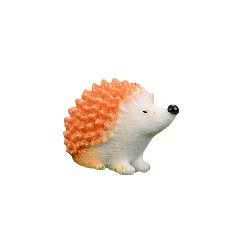 2022 heißer Verkauf Miniatur Ornament Hedgehog Decor Fee Garten Heißer Mini Hedgehog Figuren für Home Dekoration Liefert