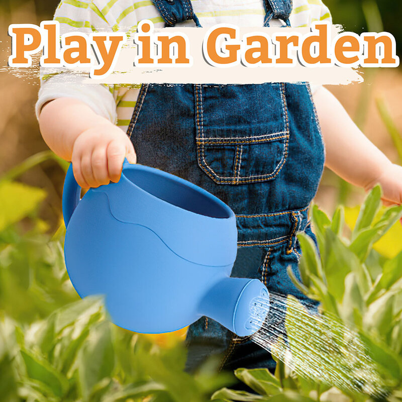 TYRY.HU Outdoor Beach Watering Pot Silicone Baby Toy para Jardim BPA free Silicone Soft Material Kids Summer Play Outside