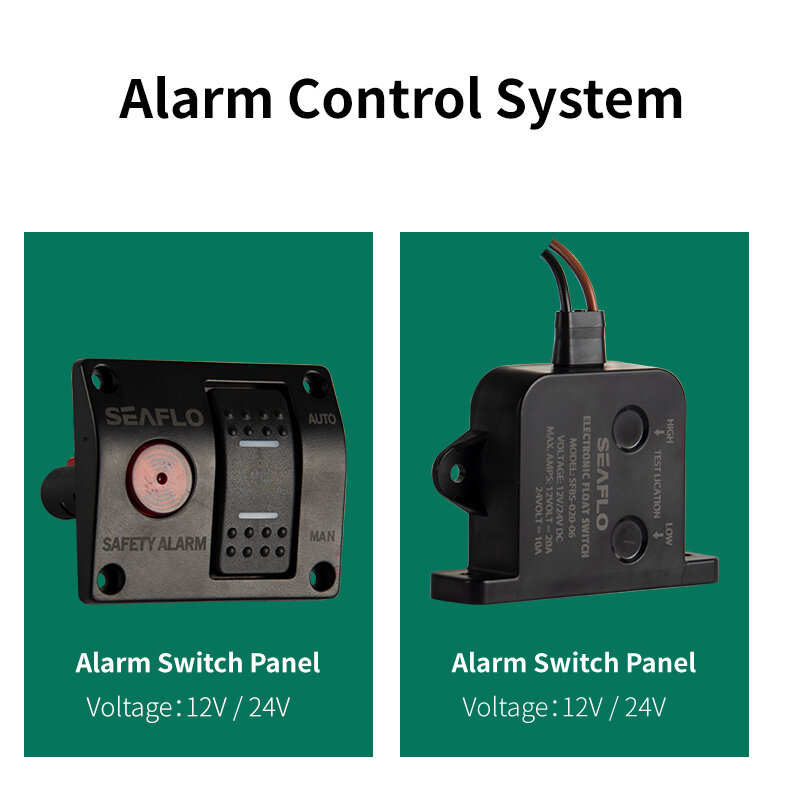 Sensor de nível de água interruptor de alarme automático sistema de controle de alarme de nível de água bomba de porão acessórios de indução