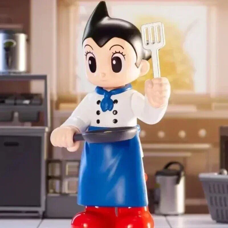 New Stock Iron Arm Astro Boy Diverse Life Series Blind Box Trendy Toy Figurines For Children, Toys, And Gifts For Teenagers