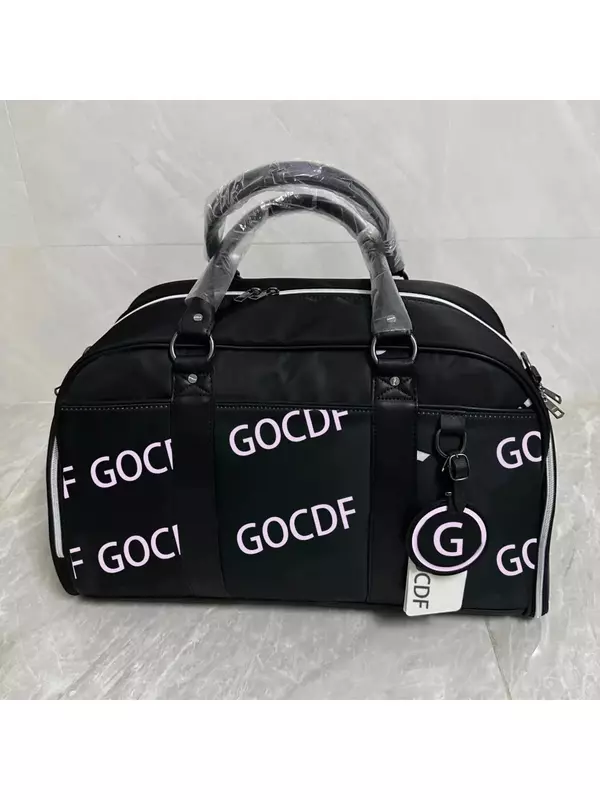 2024 New Golf Bag  Fashion Large Capacity Clothing Bag for Men and Women Letter Pattern Matching Golf Standard Bag 골프 가방