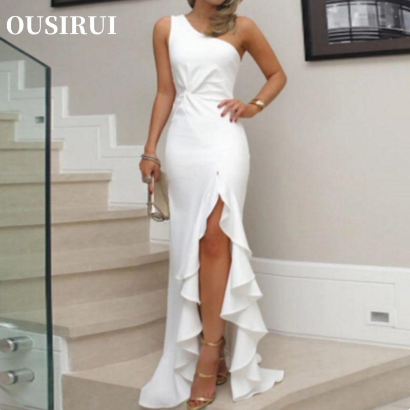 Party Casual Summer Occasion Soft Elegant Sexy Dresses for Women Female Formal Evening Wedding Dress Long Vestidos Para Mujer