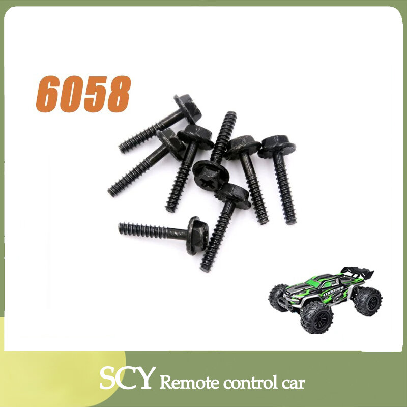 SCY 16102 1/16 RC oryginalne części zamienne samochodu 6058 śruby odpowiednie dla 16101, 16102 warto mieć samochód