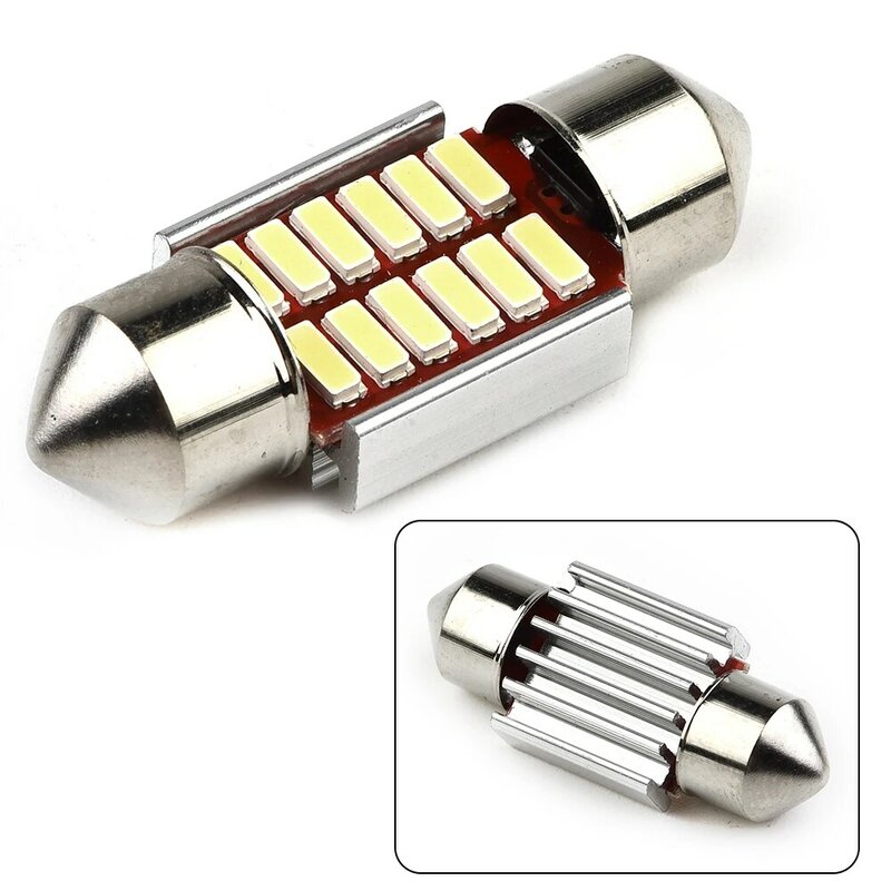 2W Car lights Lamp Bulb Decor Interior Parts Reading 12V 1pcs 6500 Auto Replacement Accessories Practical Useful