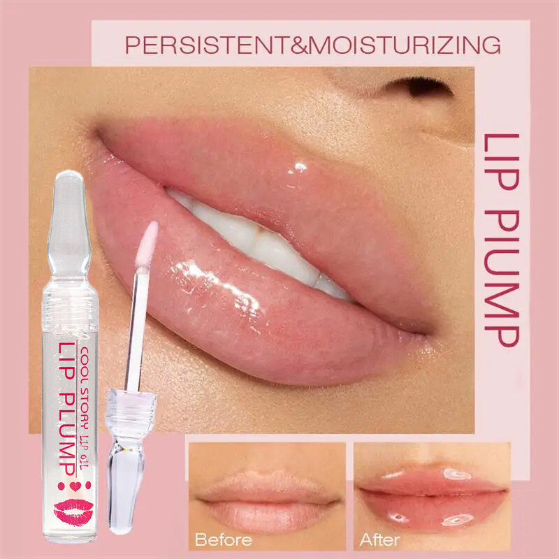 Siero Plump per labbra volumizzante istantaneo ncrease Lips elasticità riduce le linee sottili riparazione dell'olio essenziale nutrire la bellezza Sexy cura delle labbra