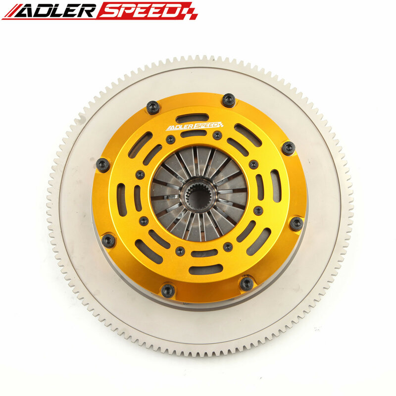 ADLERSPEED Racing Clutch Twin Disc Standard For Subaru IMPREZA FORESTER BAJA LEGACY OUTBACK 2.5L 4cyl Non-Turb