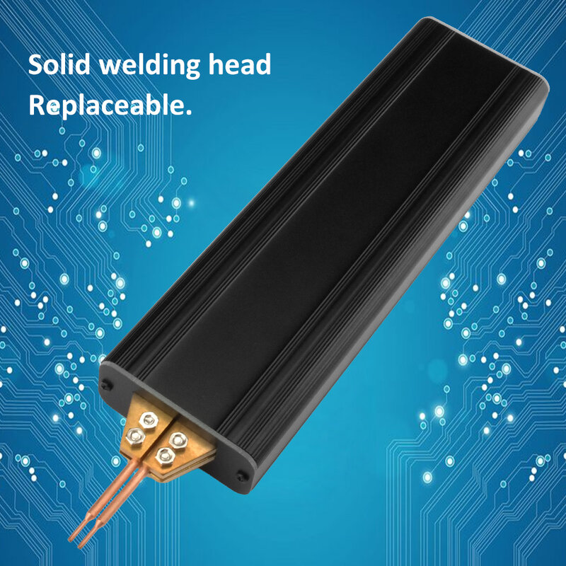 Potenza regolabile del saldatore a punti della batteria 18650 tenuto in mano di innesco automatico con saldatura di rame dell'ossido di alluminio del nichel 0.1 ~ 0.2mm