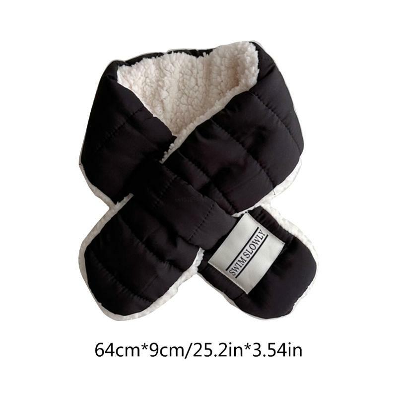 Warmer Fleece-Schulterwickel, vielseitiger und stilvoller Schalwärmer für Jungen und Mädchen
