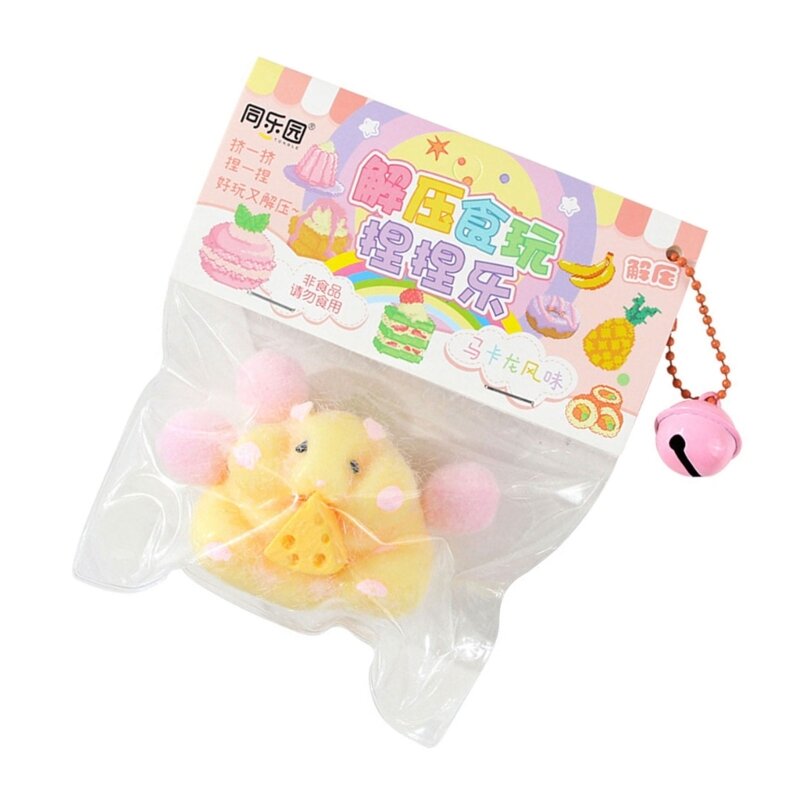 Slow Rising Hamster Squeeze Toy for Party Classroom Prize for Child Relaxation