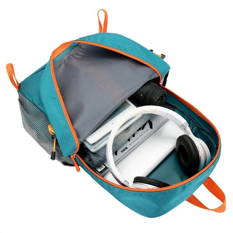 Portable Grande Capacidade Outdoor Folding Package, Sports Bag, Leisure Travel Backpack, Homens e Mulheres Viajando Bag, Novo