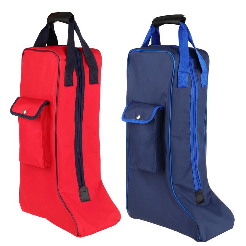 Horse Riding Long Boot Bag for Travel Sports Tear Resistant with Top Handle
