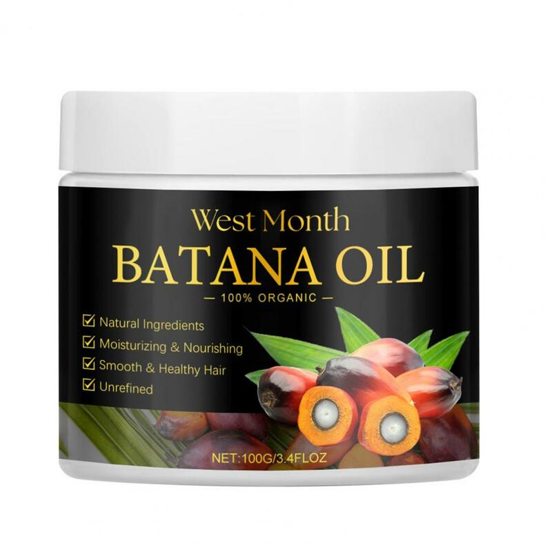 Натуральное масло Batana, масло Batana для роста волос, восстановление, питание, растительные экстракты для мужчин и женщин, усиление, увлажнение, предотвращение выпадения