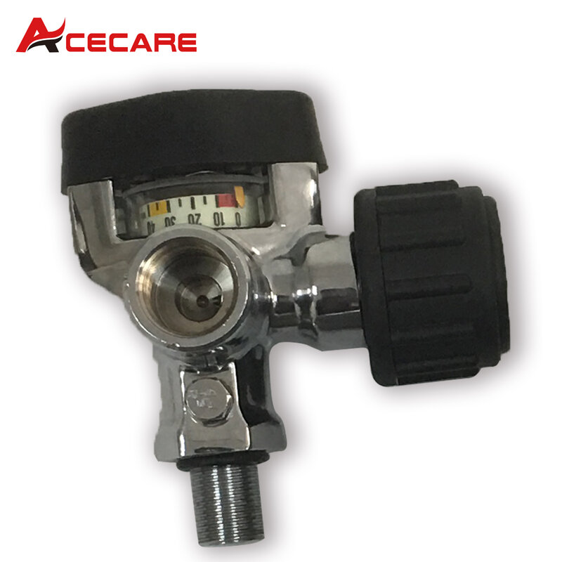 ACECARE-válvula medidora de presión de AKH-D1, 30Mpa, HPA, buceo, M18 x 1,5