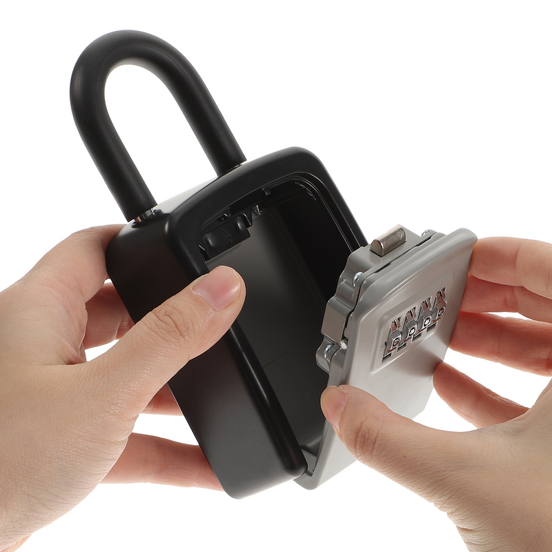 Key Safe Combination LockPush Button LockCell Phone Lock Key Hiders Outside For Keyses Lock Keys Code Key Lock Box With Lock