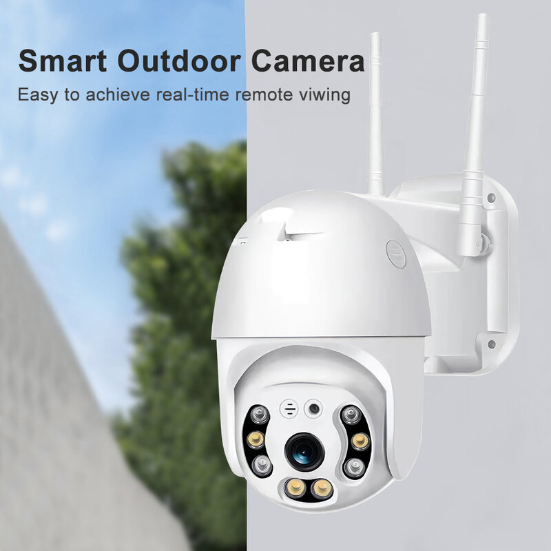 Yoosee-cámara IP de vigilancia inalámbrica para exteriores, videocámara de seguridad con WIFI, 2MP, Audio bidireccional, resistente al agua, visión nocturna a todo Color