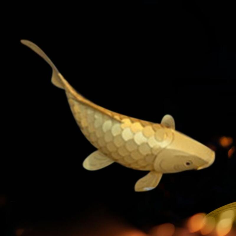 Декоративный фонарь в виде рыбы, цветной светодиодный фонарь в виде летающей рыбы, регулируемый бумажный фонарь для карпа с питанием от Usb, украшение для дома и офиса