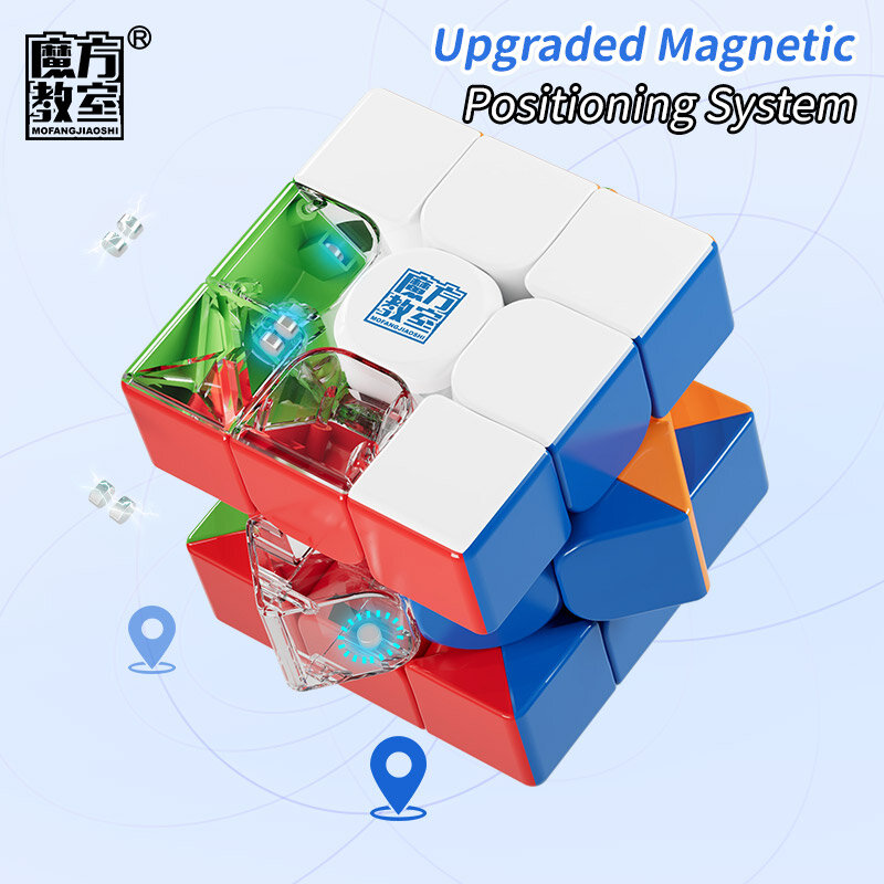MOYU Meilong M مكعب سحري مغناطيسي 3X3 2X2 4X4 5X5 6X6 7X7 Pyraminx Megaminx محترف 3x3 3 × 3 لعبة لغز Cubo Magico مكعبات