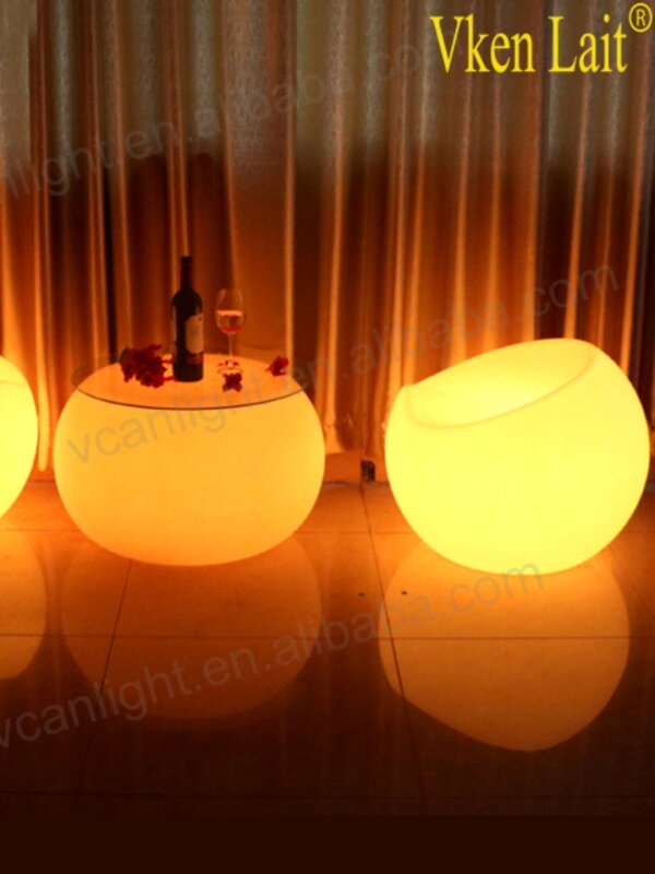 Beste kwaliteit waterdichte verlichte licht bar meubels VC-S5647