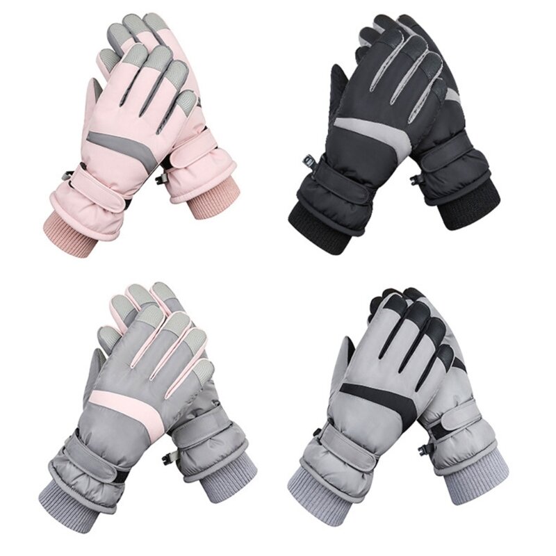 Touching Screen Winter Warm Gloves Waterproof Winter Snowboard Gloves for Adult